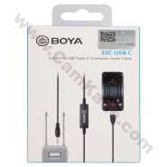 Boya BY-35C USB C 3.5mm To USB Type C
