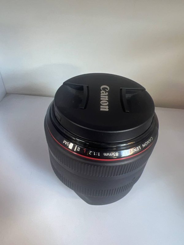 لنز کارکرده EF 85mm F1/2 L II USM کانن CANON - Image 2