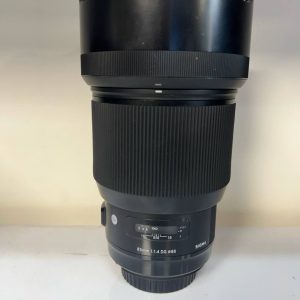 لنز دست دوم sigma 85mm