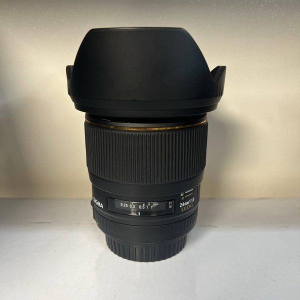لنز دست دوم sigma 24mm