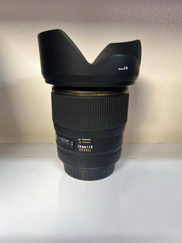 لنز دست دوم Sigma 24mm f1.8 EX DG for canon - تصویر 2