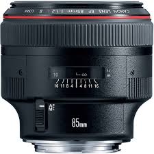 لنز Canon EF 85mm f1.2L II USM