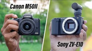 مقایسه Canon M50 Mark II و ZV-E10