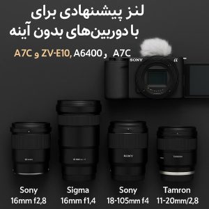 لنز مناسب ولاگ