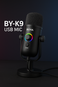 BY-K9 USB MIC در تصویر بالا نشان داده شده است