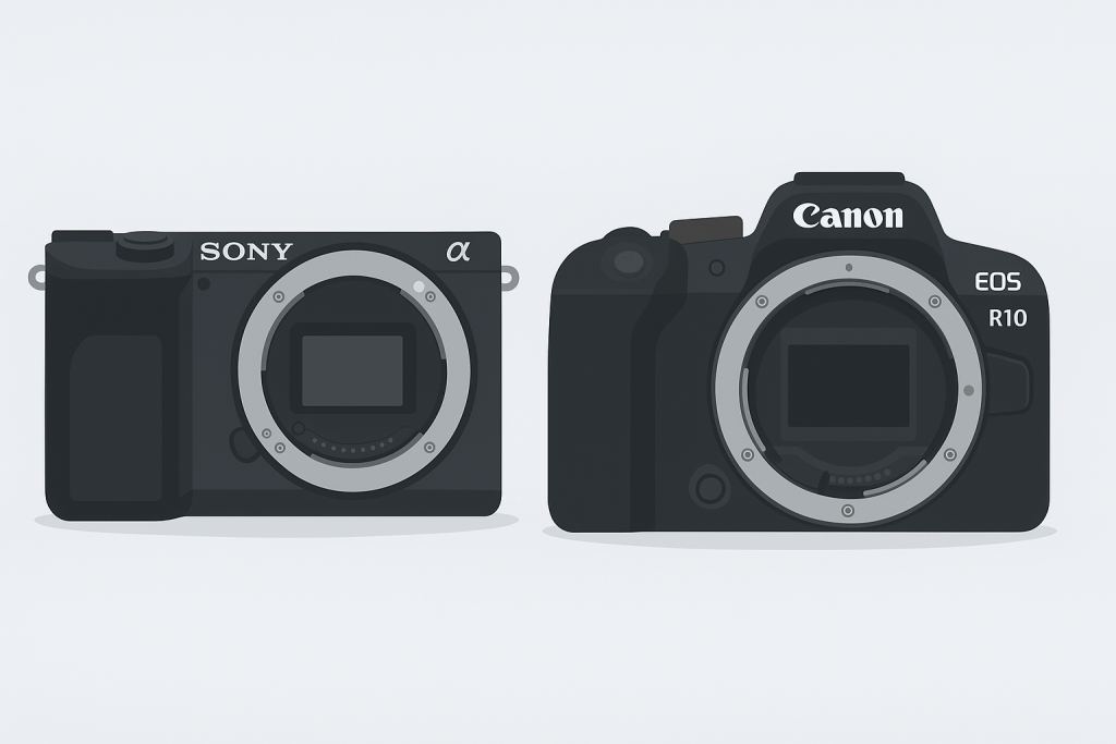 Sony a6400 و Canon R10
