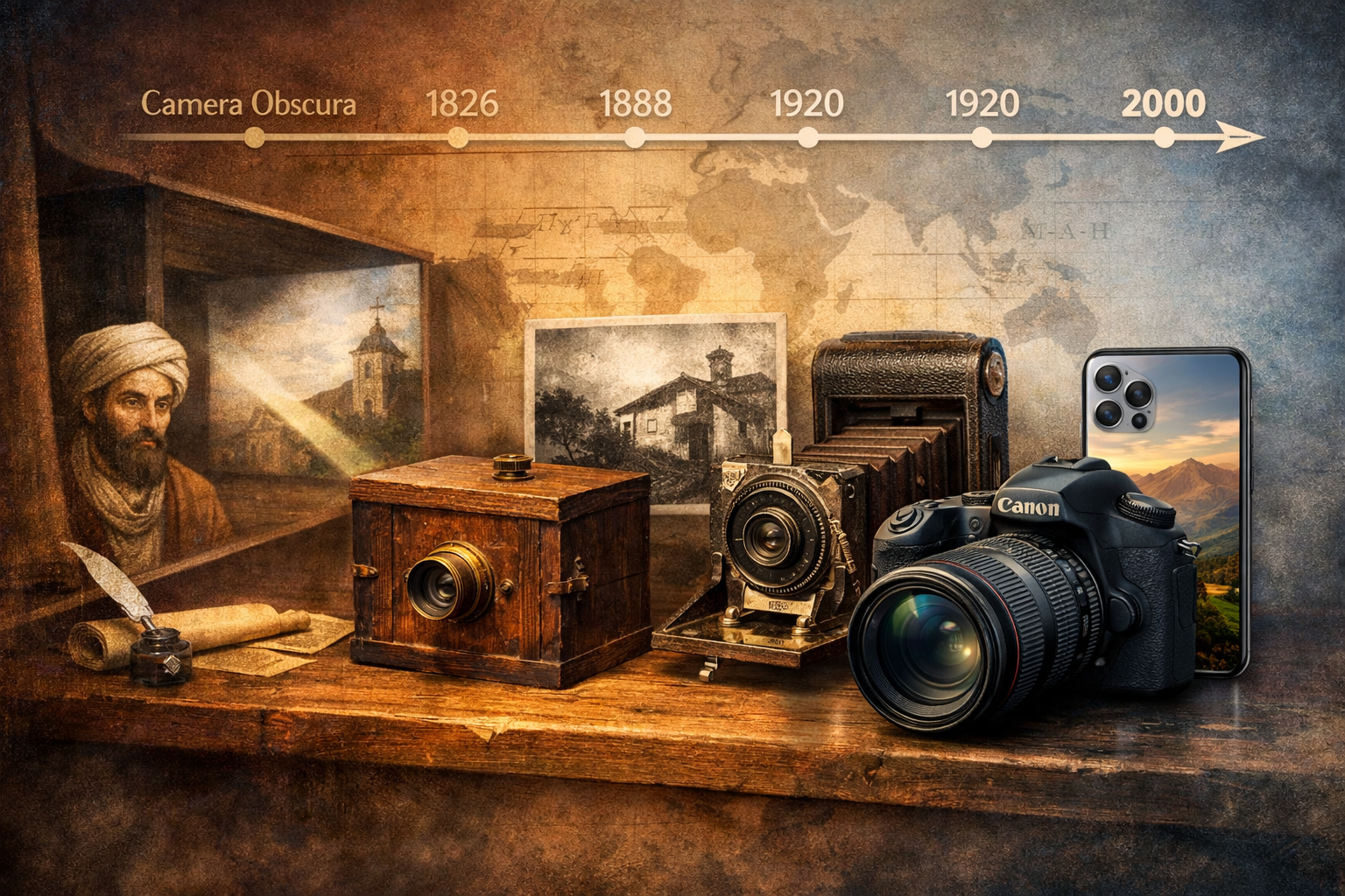 اولین دوربین تاریخ